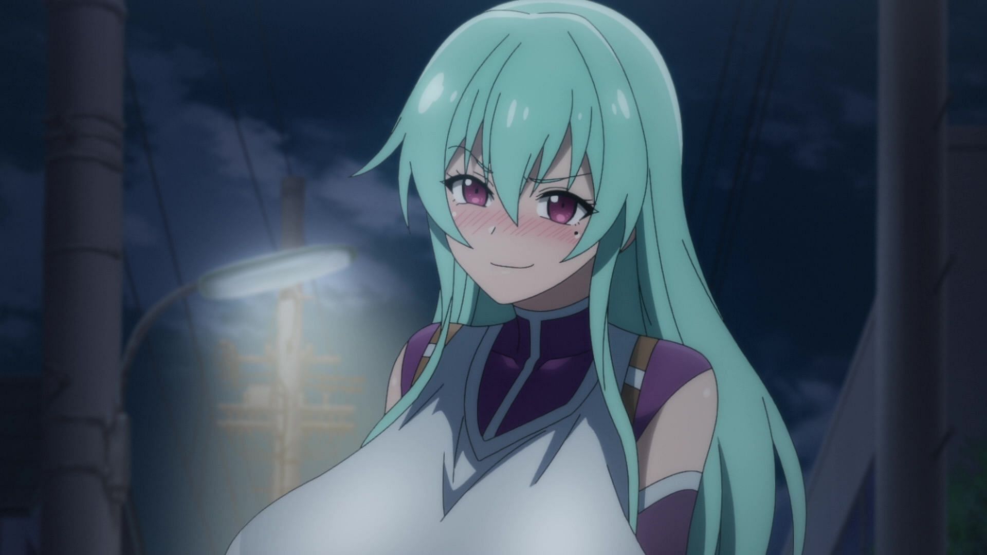 Ayame as seen in I'm Living with an Otaku NEET Kunoichi!? (Image via Quad)